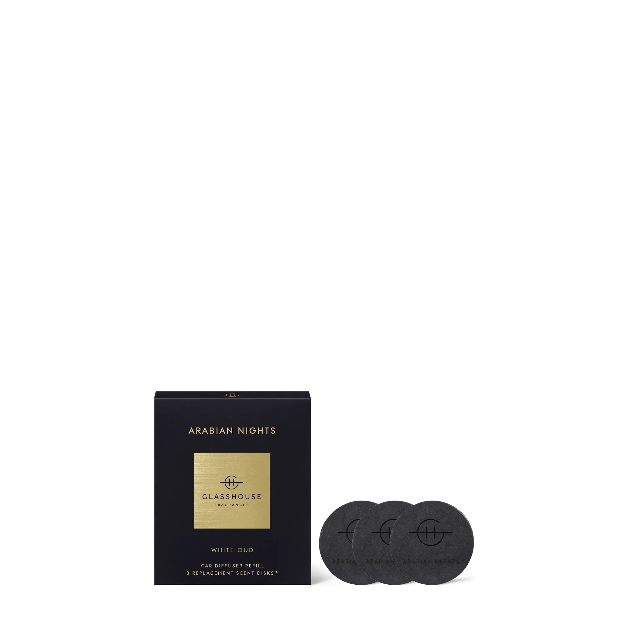 GF 3 Replacement Scent Disks for Car Diffuser - ARABIAN NIGHTS