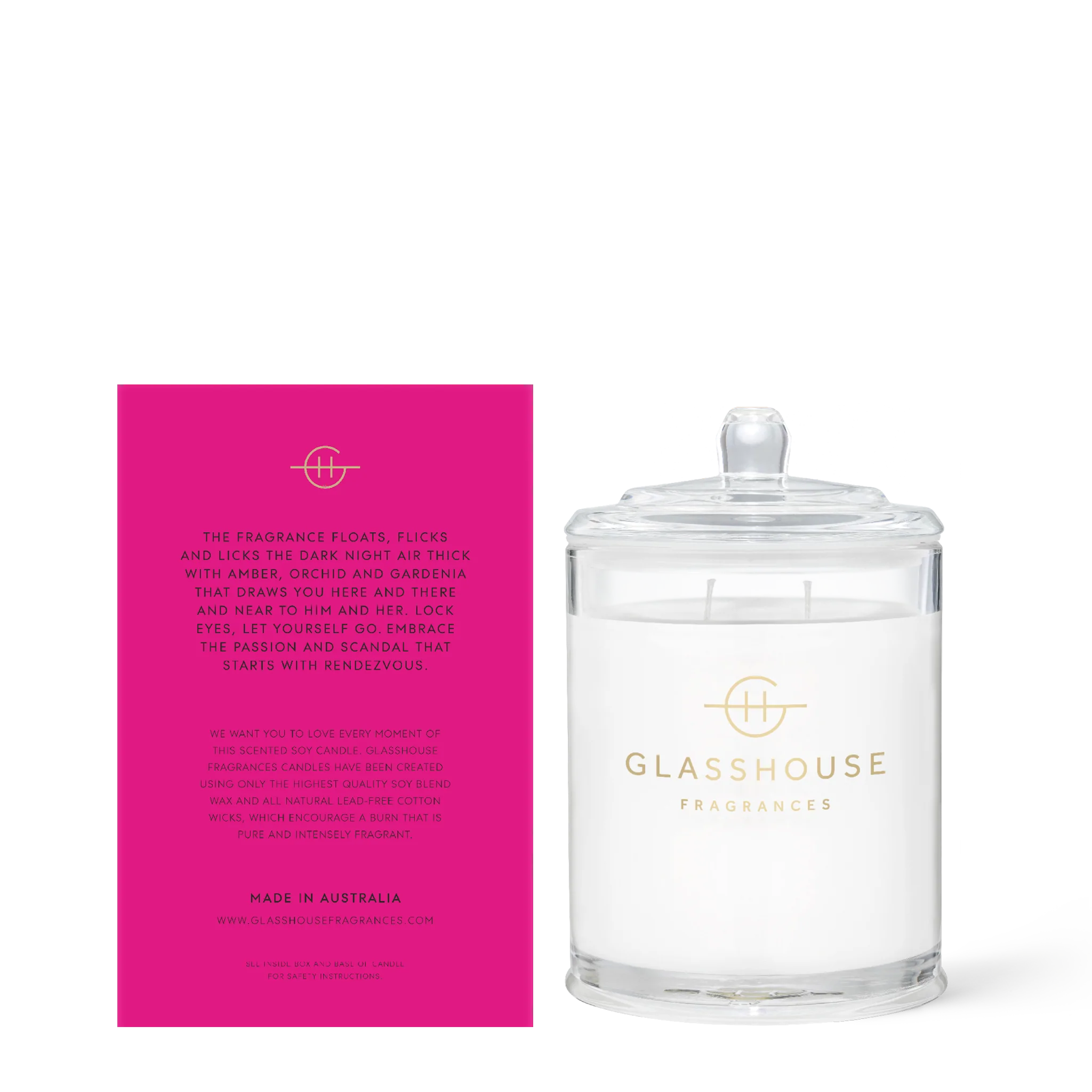 380g Candle - RENDEZVOUS