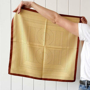 Deco Mini Square Scarf Cream 53cm