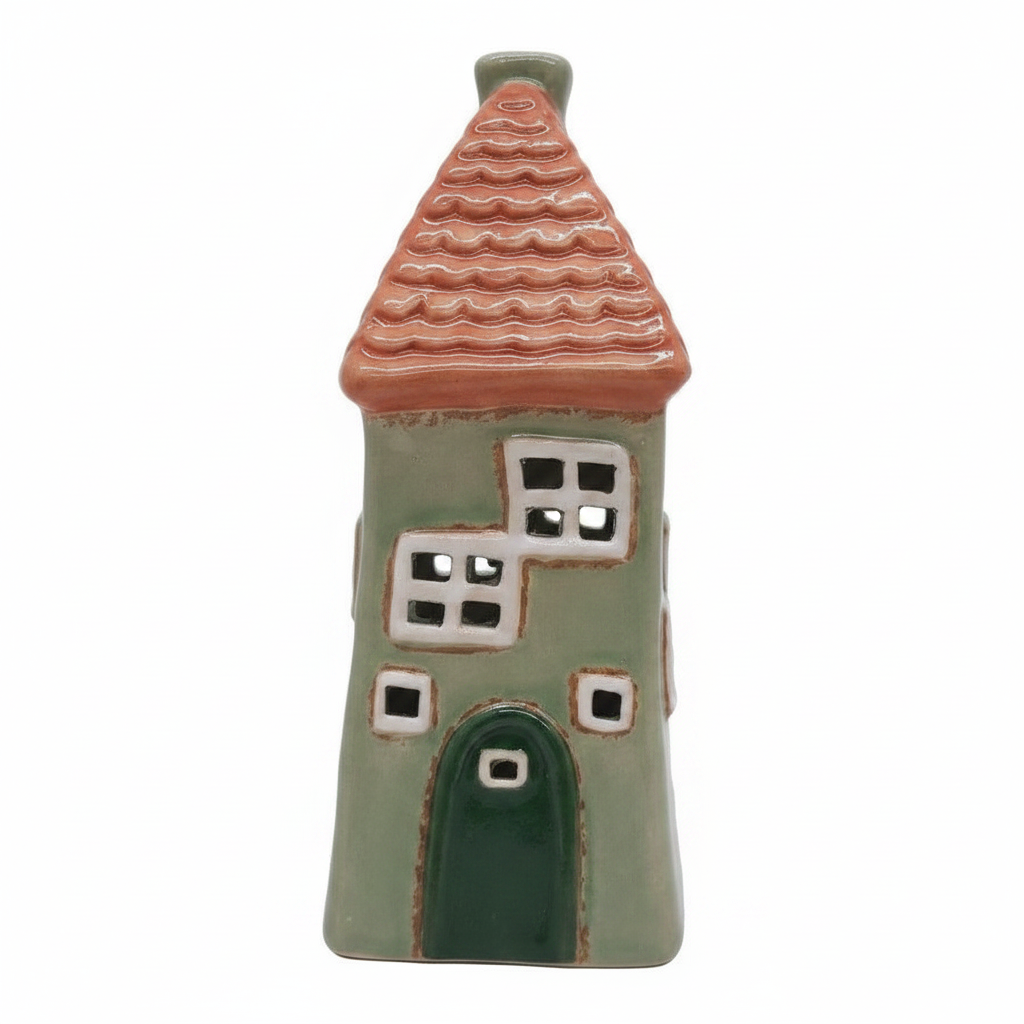 Wonky Green House - Tealight