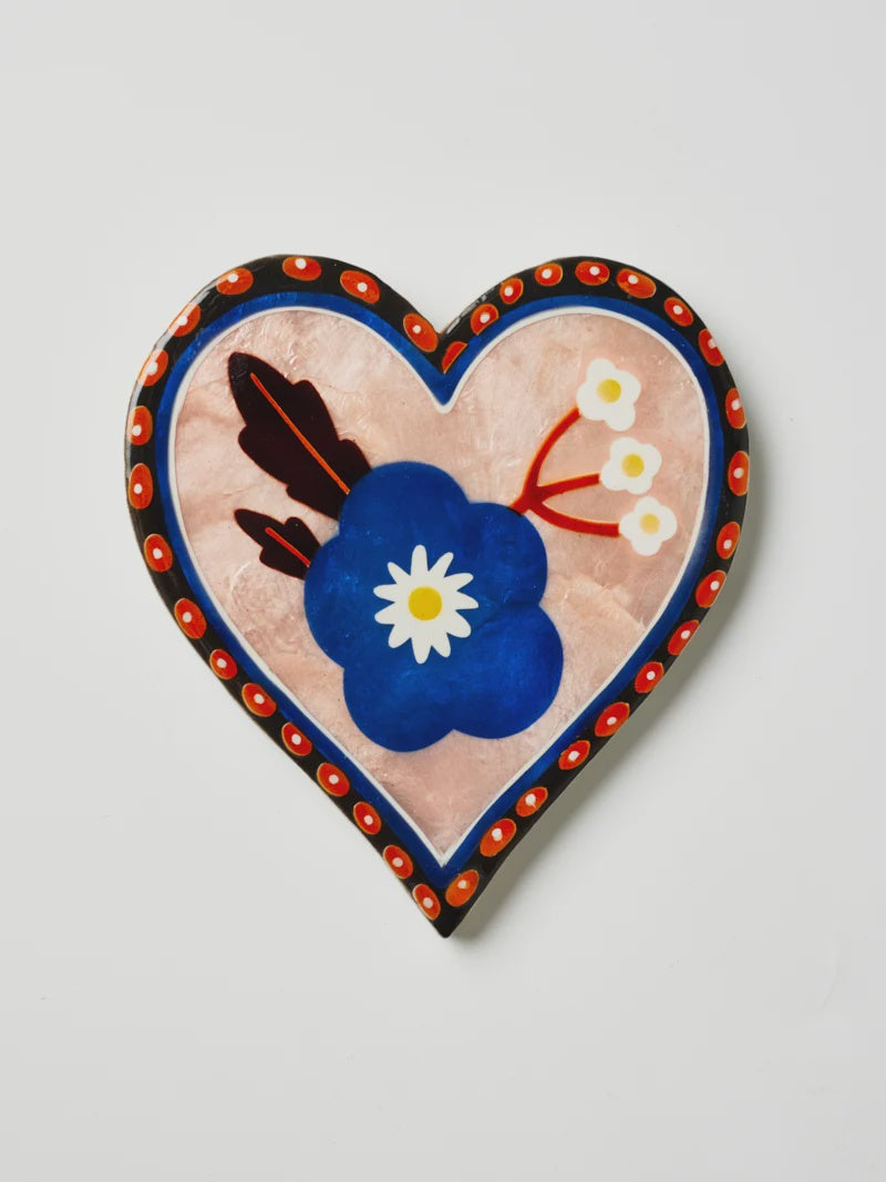 Bloom Nouveau Blue Heart - Jones & Co