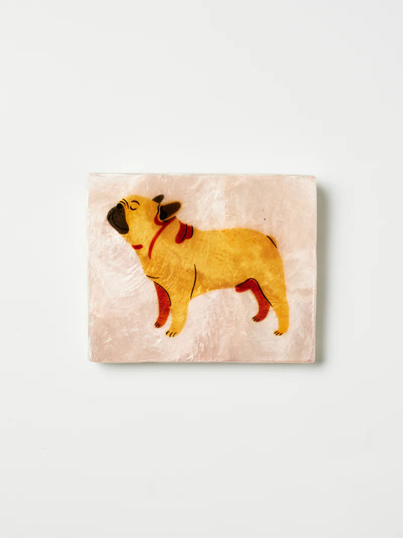 Pup Frenchie Tile - Jones & Co
