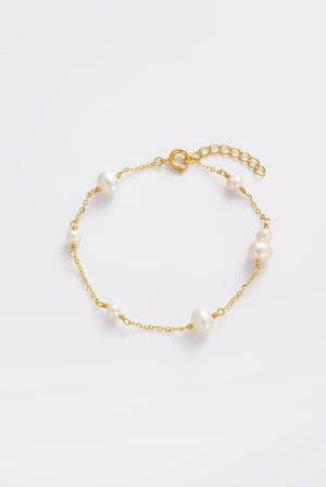 Zafino - Luna Pearl Bracelet (Gold)