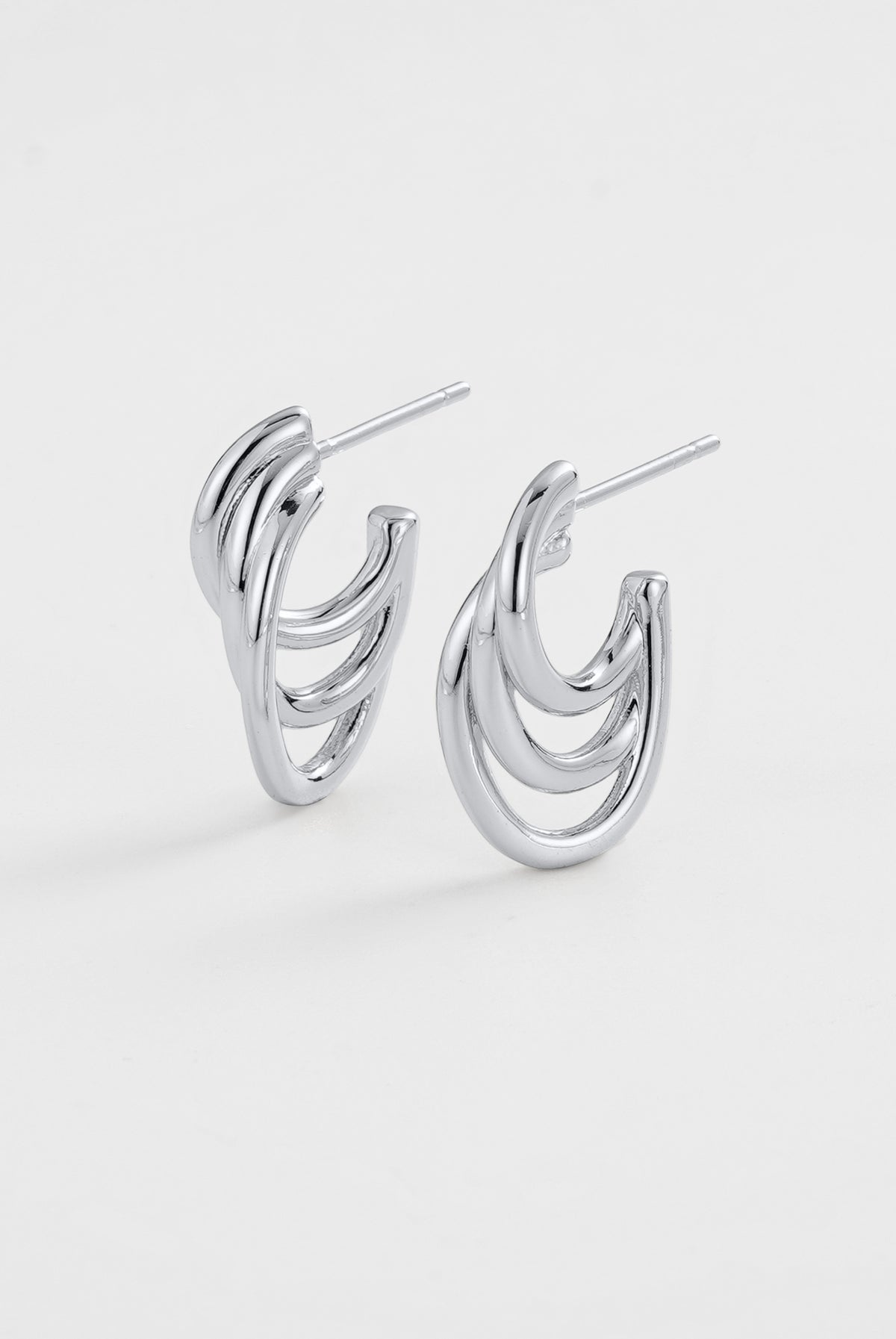 Zafino - London Hoop Silver