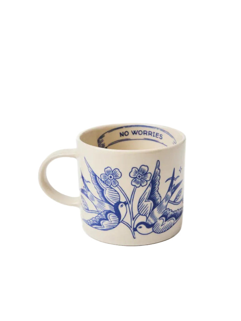 Jones & Co - Inked Mug No Worries