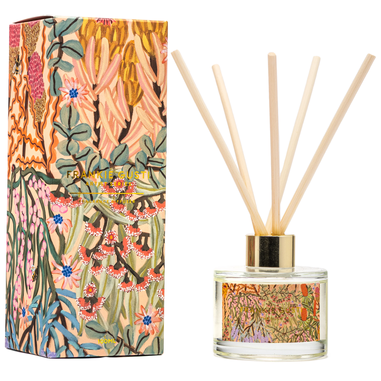 Frankie Gusti Artist Series Diffuser 100ml - THE BUSH
