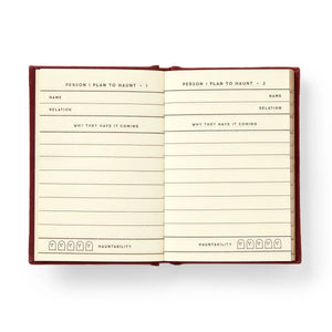 Brass Monkey People I Plan To Haunt Tiny Diary Purple