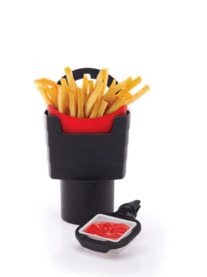 Maverick In-Car Chips and Sauce Set Black