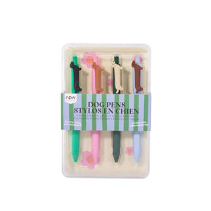 NPW Dog Icon Pens-Set of 4
