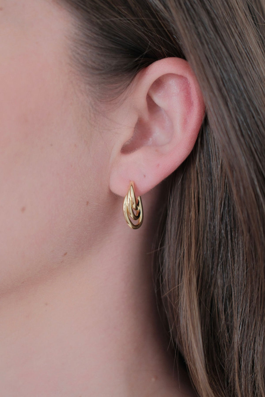 Zafino - London Hoop Gold