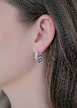 Zafino - London Hoop Silver