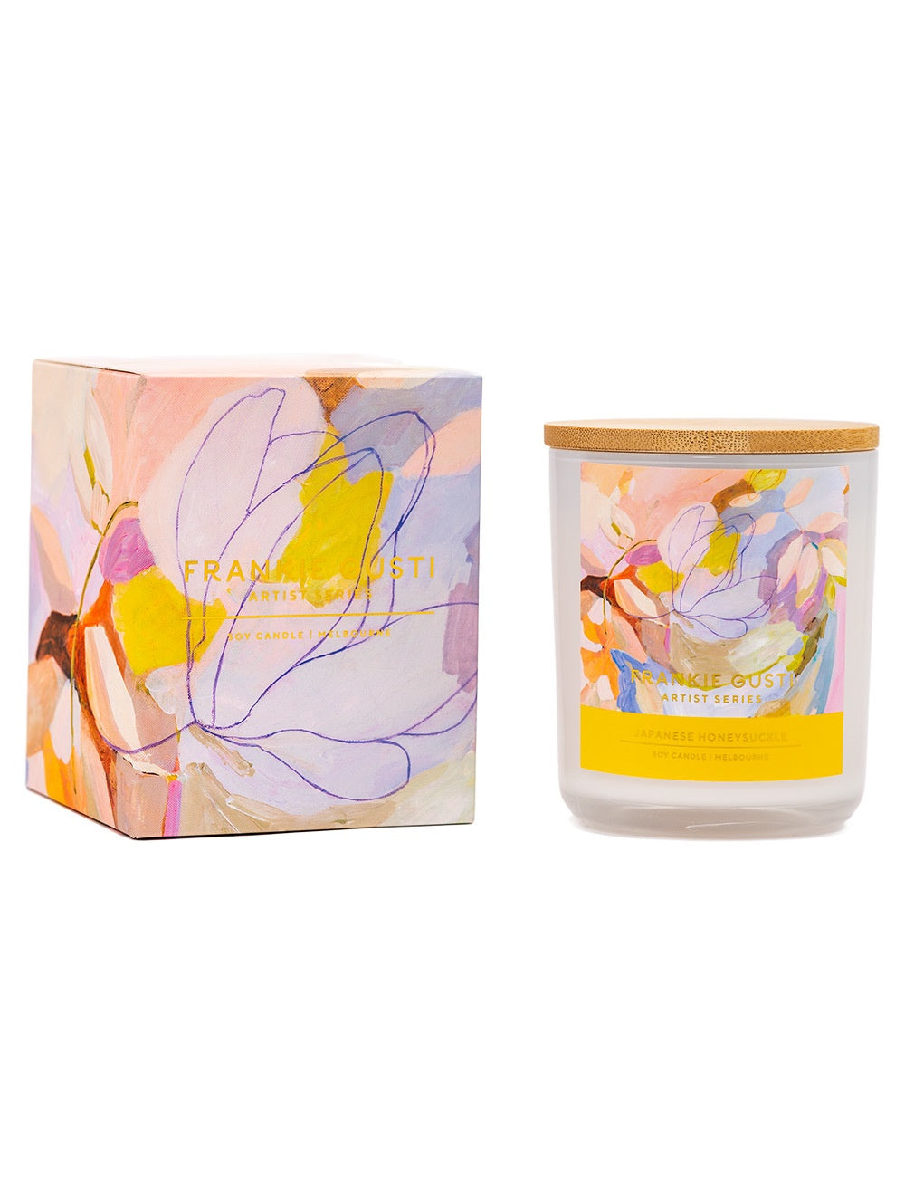 ARTIST SERIES CANDLE | JAPANESE HONEYSUCKLE | JADE FISHER