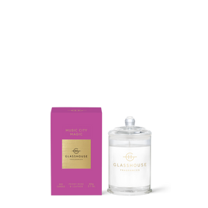60g Candle Music City Magic - Glasshouse