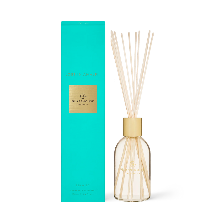 Glasshouse Fragrances 250ml Diffuser - LOST IN AMALFI