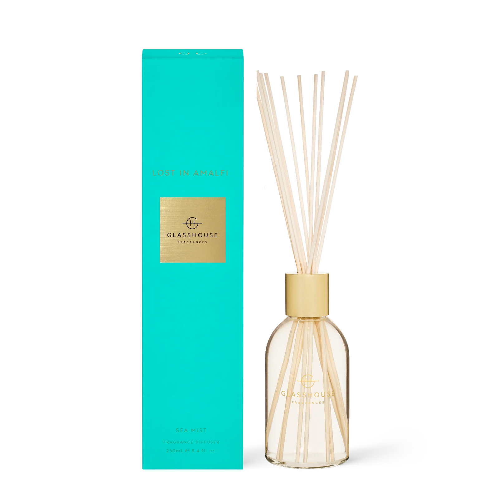 Glasshouse Fragrances 250ml Diffuser - LOST IN AMALFI