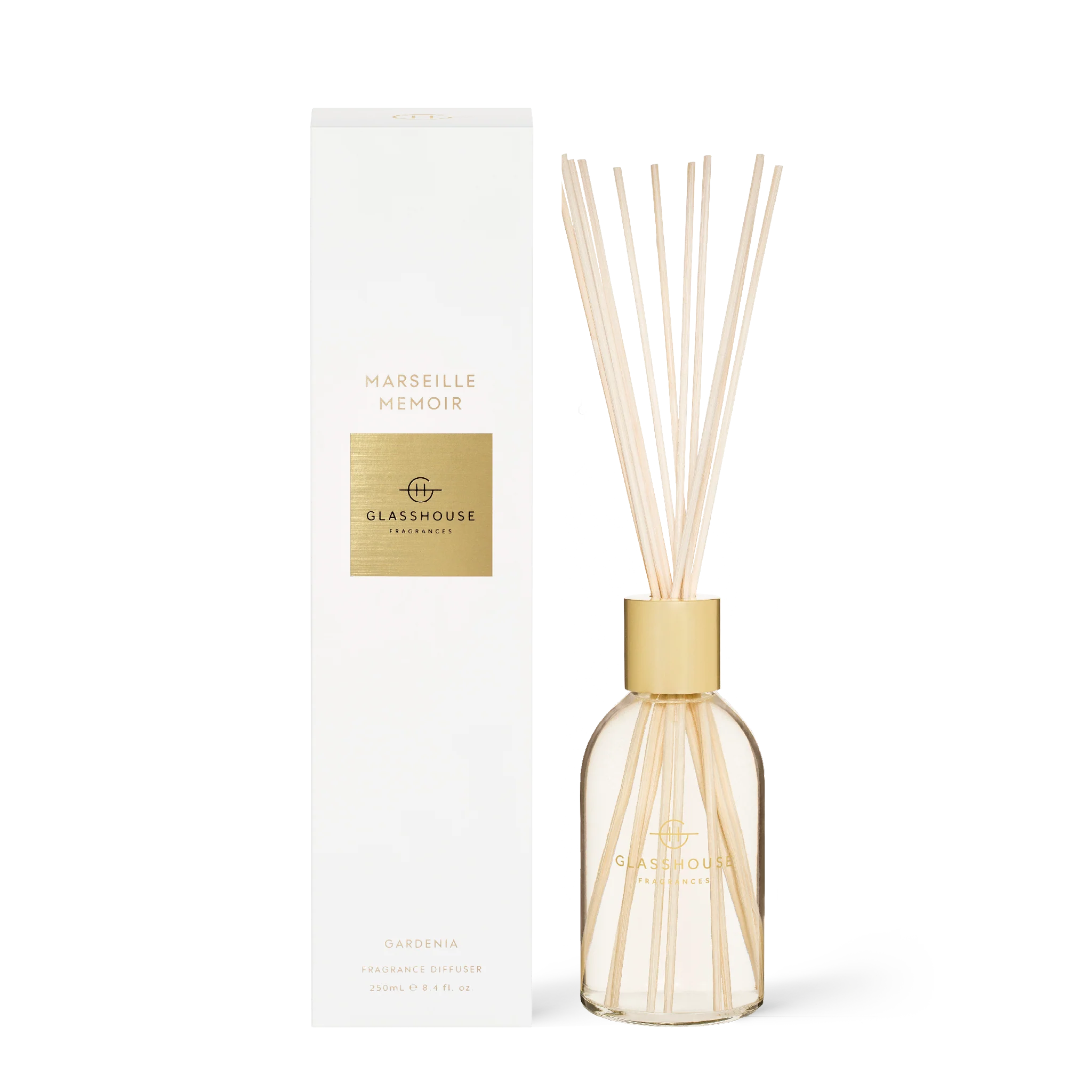 Glasshouse Fragrances - 250ml Diffuser MARSEILLE MEMOIR