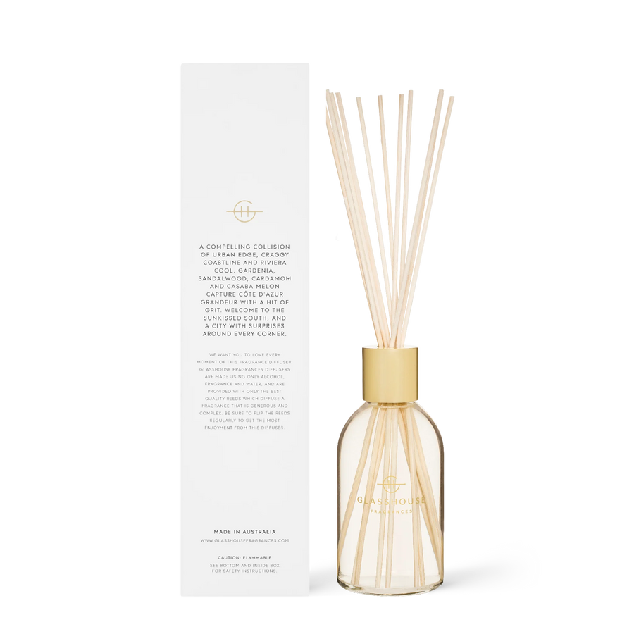Glasshouse Fragrances - 250ml Diffuser MARSEILLE MEMOIR
