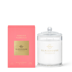 Forever Florence 380g Candle - Glasshouse
