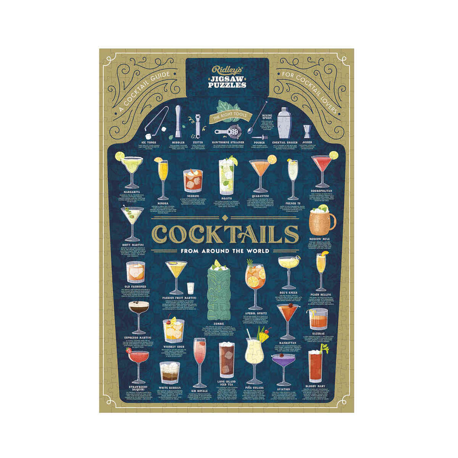 Ridleys - Cocktail Lover's Jigsaw Puzzle 500pc