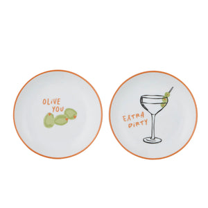 Saucy Ceramic Plates (2 to Choose from)