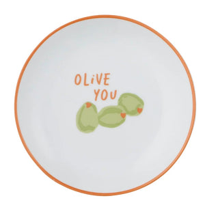 Saucy Ceramic Plates (2 to Choose from)