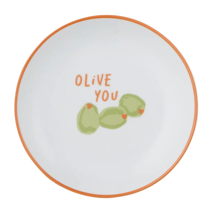 Saucy Ceramic Plates (2 to Choose from)