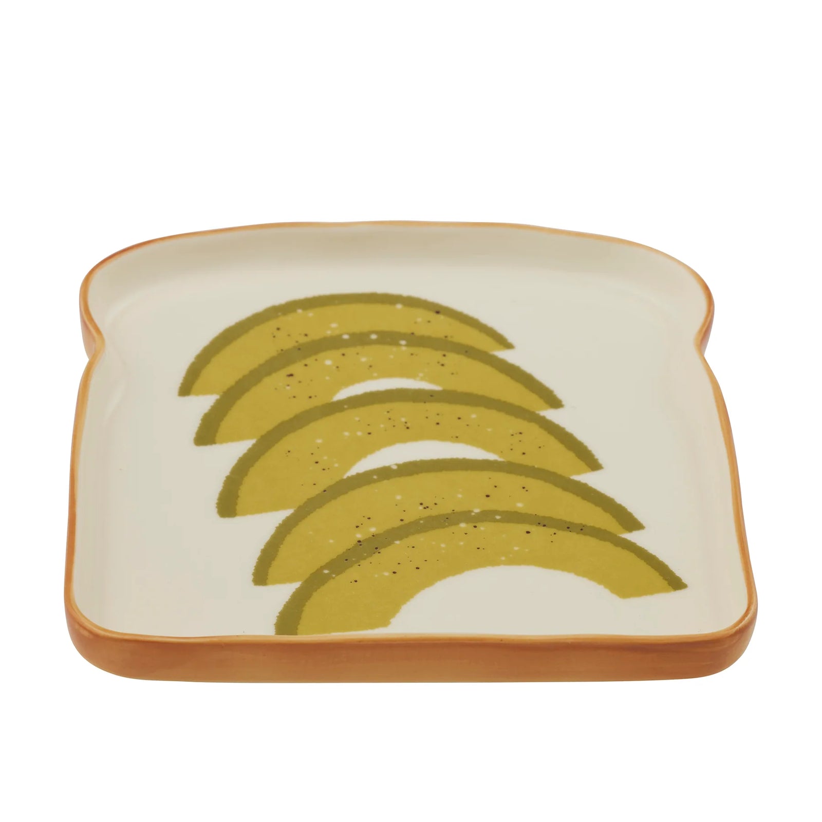 Avo on Toast Ceramic Plate