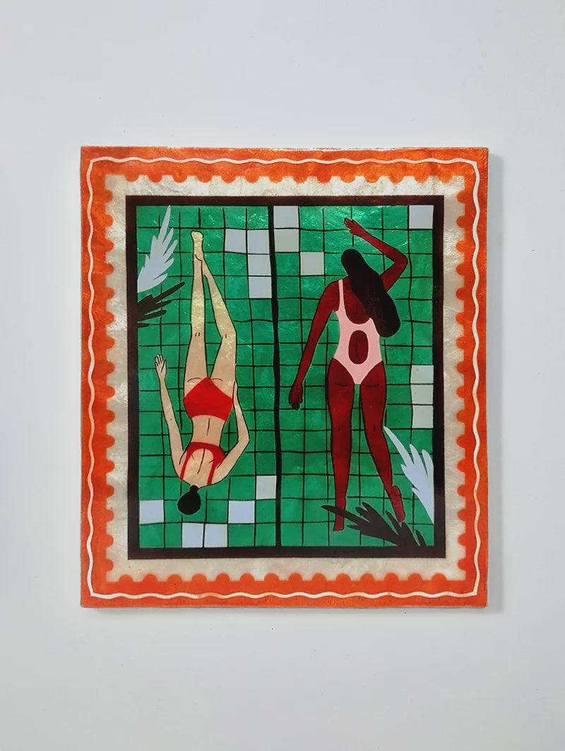 Resort Laps Green Tile - Jones & Co