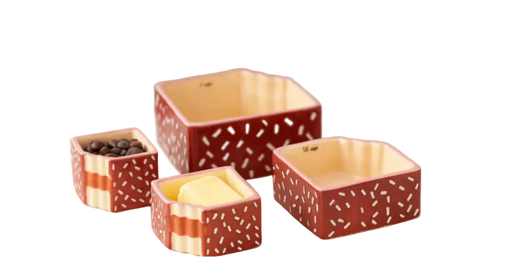 Tucker Set of 4 Ceramic Measuring Cups