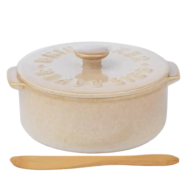 Loire Cer Brie Baker - Natural