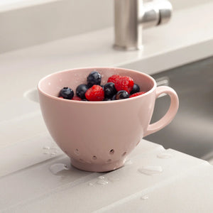 Zeal Keep It Handy Berry Colander Pale Pink