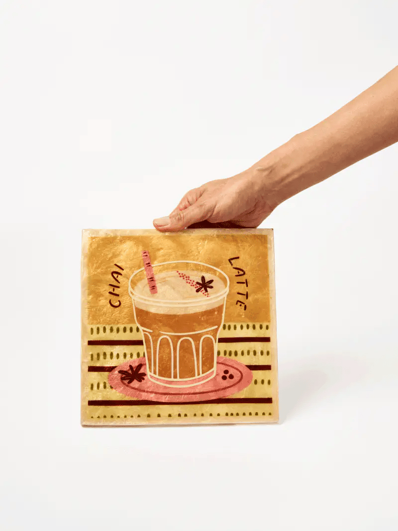 Barista Wall Art (Chai Latte) - Jones & Co