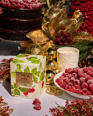 CIRCA 300g Candle - Christmas - RASPBERRY & RHUBARB