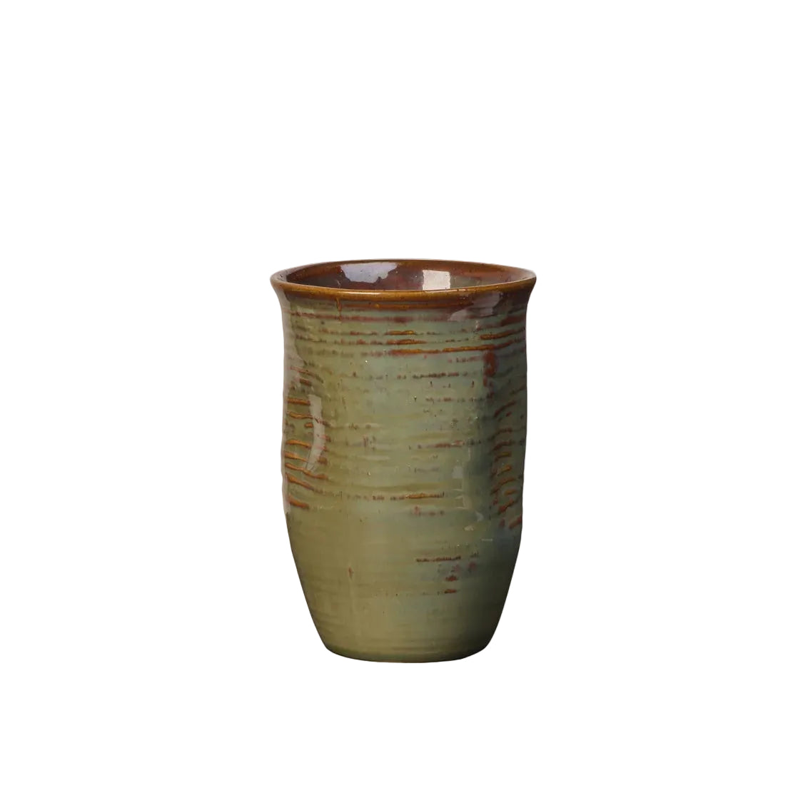 Leaf & Bean Latte Cup - Green