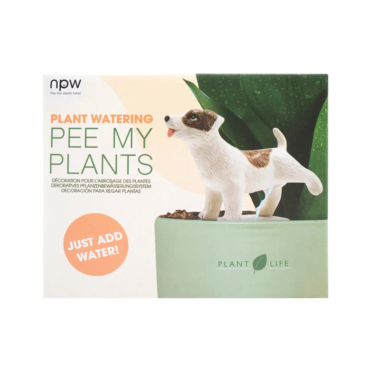 Pee My Plants Dog-Watering Decoration