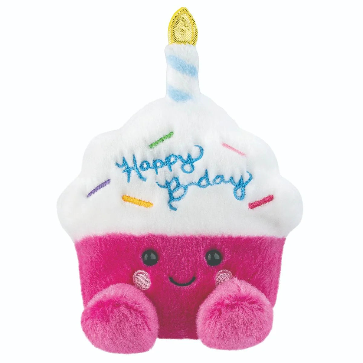 Palm Pals - 13cm Sparkle Birthday Cupcake