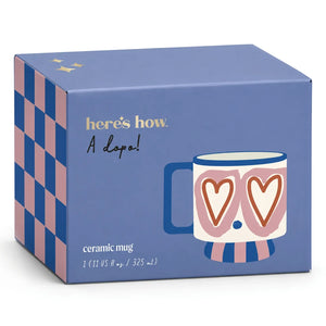 A Dopo Single Mug - Heart