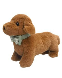 Dachy Dog Soft Toy Brown 23cm