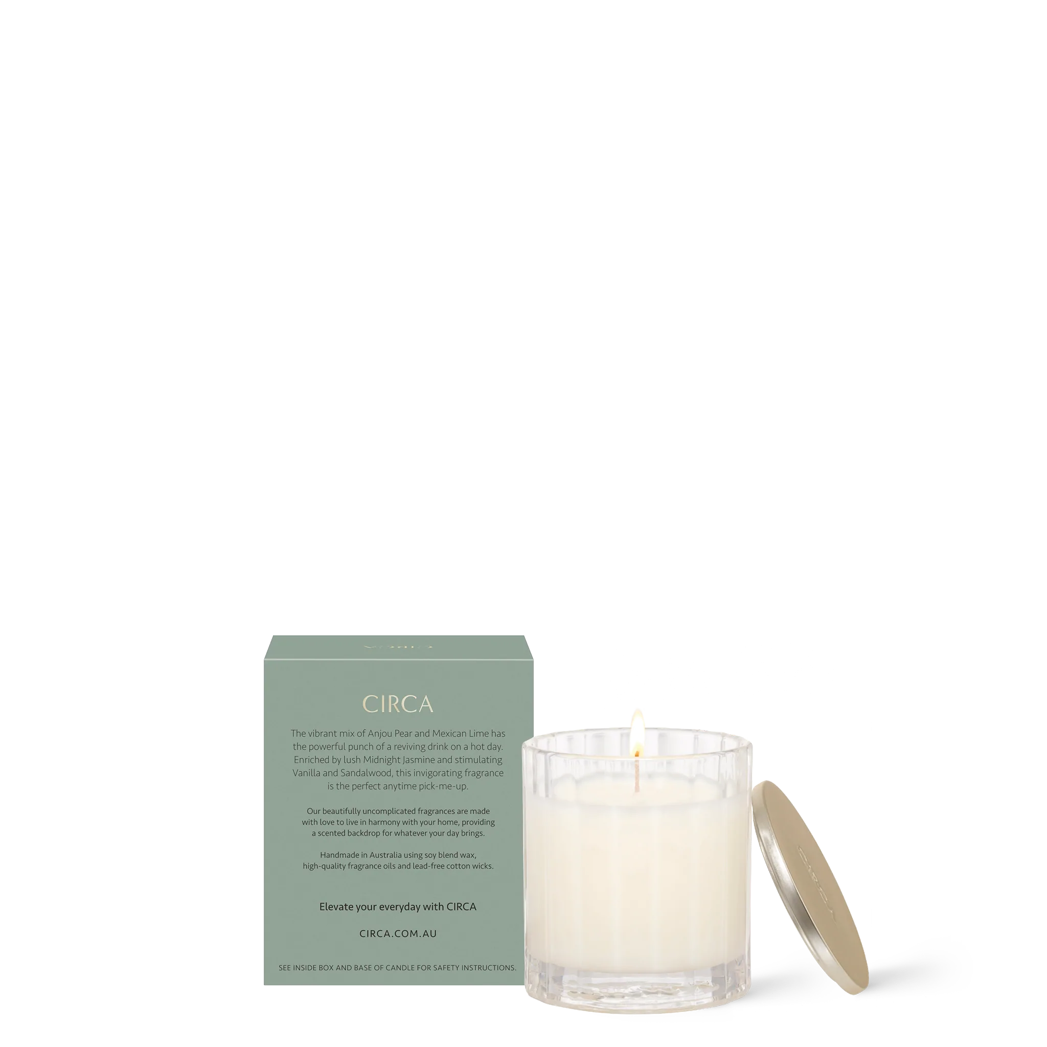 CIRCA 60g Candle  - PEAR & LIME