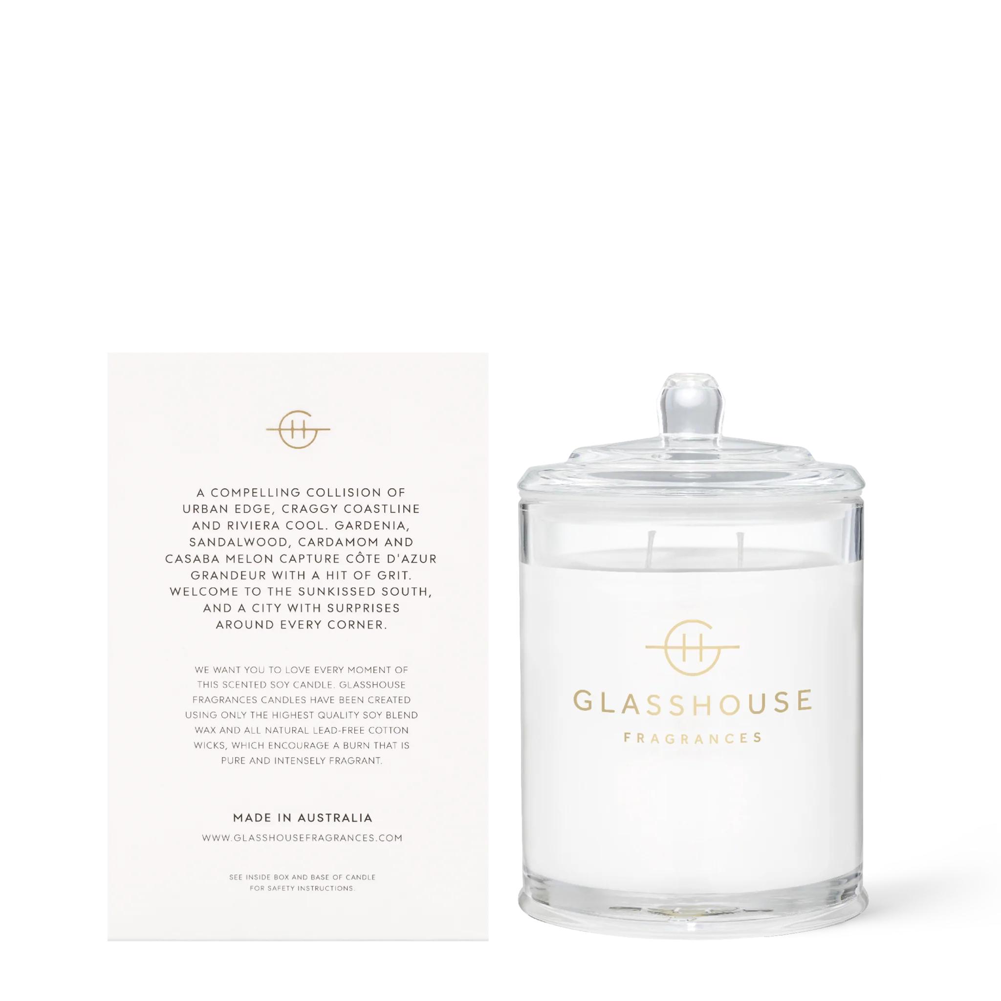 380g Candle - MARSEILLE MEMOIR