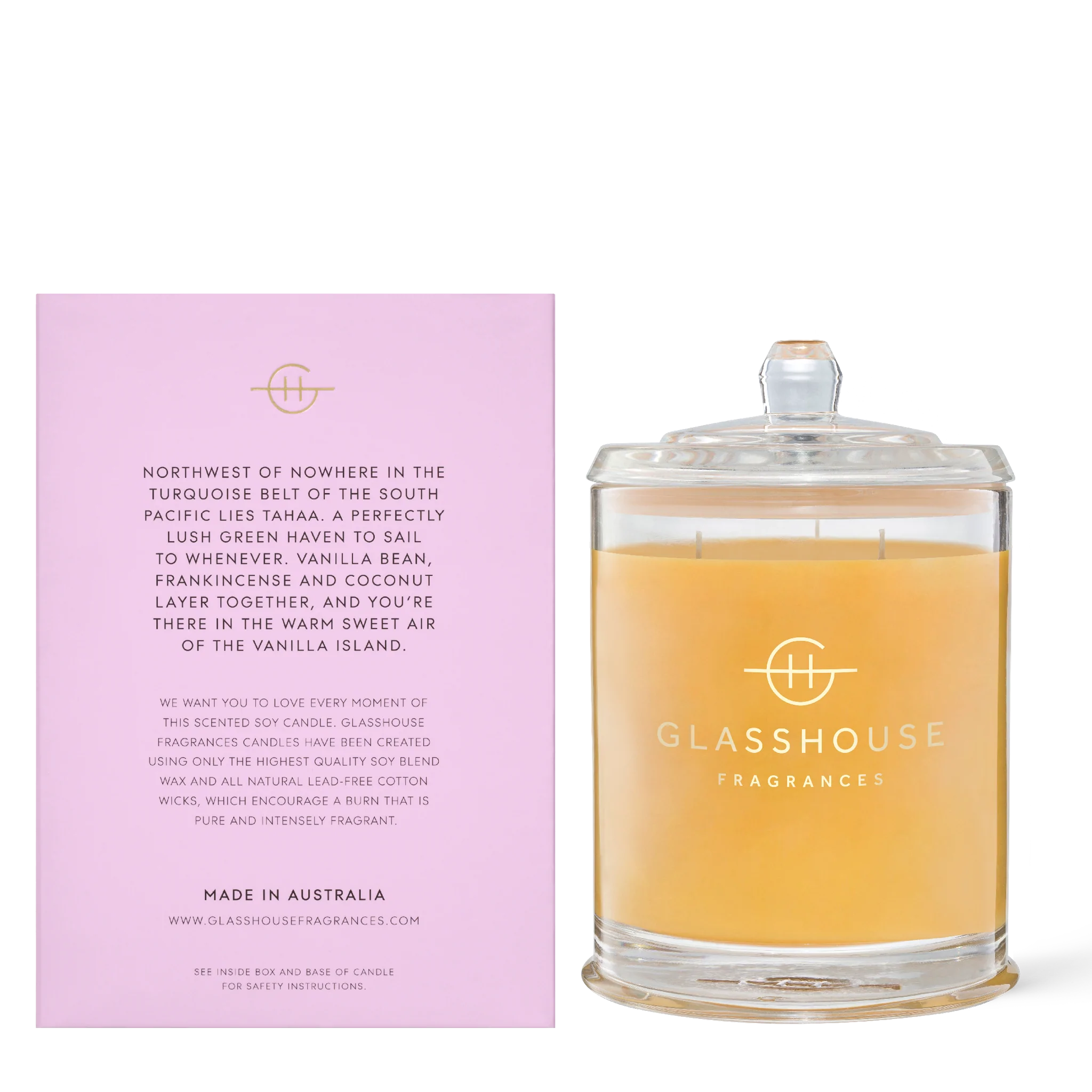 380g Candle - A TAHAA AFFAIR