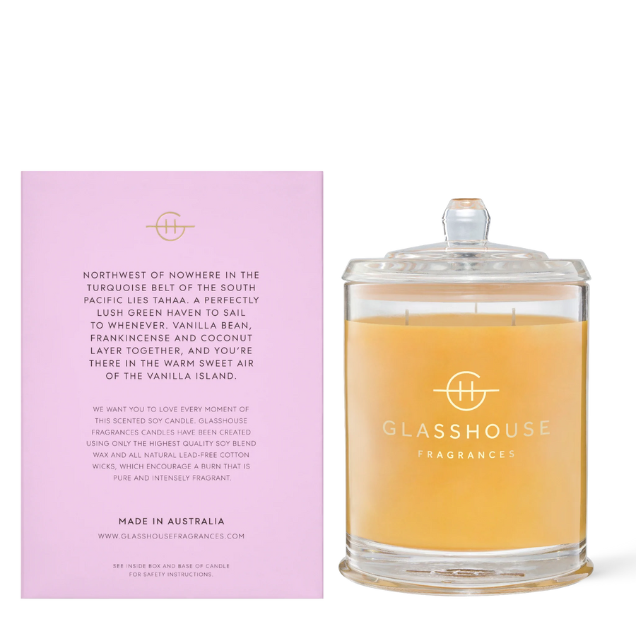 A Tahaa Affair 380g Candle - Glasshouse