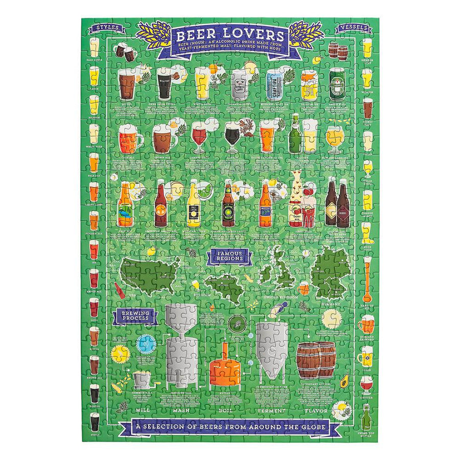 Ridleys - Beer Lover's Jigsaw Puzzle 500pcs
