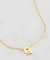Letter Necklace (gold) - G