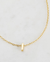 Letter Necklace (GOLD) - I